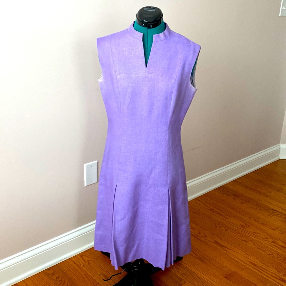 Vintage 60’s - 70’s Purple Tweed Dress
